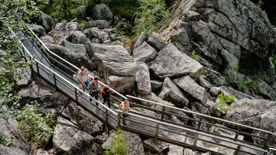 Rovaniemi: Auttiköngäs Waterfall Hike & Wilderness BBQ - From Rovaniemi Pickup to a 2025 4x4 Ride in Lapland