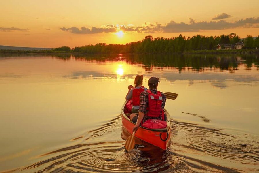 Rovaniemi: Canoe Trip under the Midnight Sun - How difficult is it, really? Paddling comfort and real-world expectations