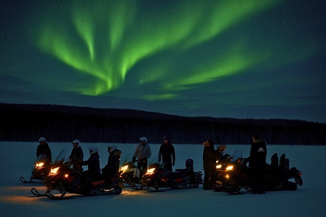 Rovaniemi: Drive New 2025 Snowmobiles - Aurora Adventure - The ride itself: forests, open tundra, and the cold quiet breaks