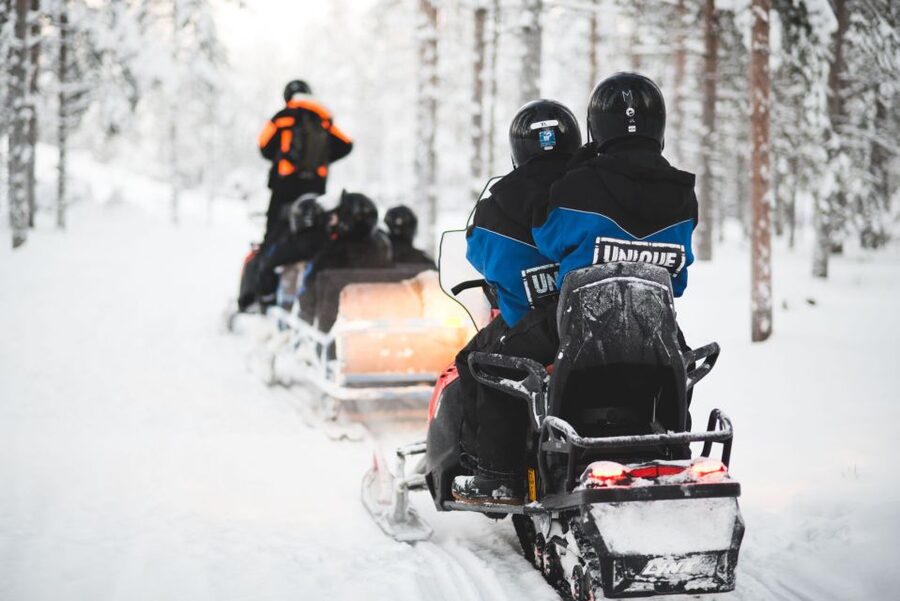 Rovaniemi: Easy Snowmobile Safari - Getting There: Pickup Options Around Santa Claus Village