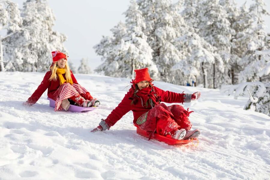 Rovaniemi: Elf Training Center - Santa Claus Village add-on time: dessert, camp, and snowmobile fun