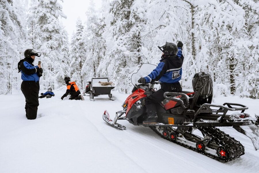 Rovaniemi: Family Snowmobile Safari with Campfire and Snacks - Pickup From Multiple Rovaniemi Hotels and Key Points