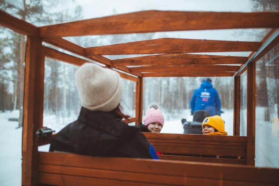 Rovaniemi: Family Snowmobiling Trip - Adult driving time: shared snowmobiles, calm speed, and real trail time