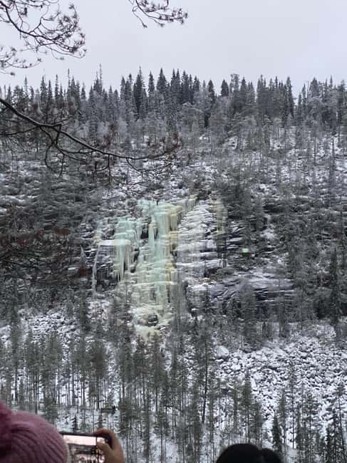 Rovaniemi: Frozen Kuroama Waterfall Guided Tour with BBQ - Why the frozen Kuroama Waterfall is worth the drive