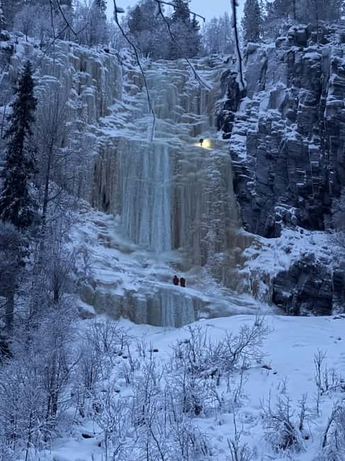 Rovaniemi: Frozen Kuroama Waterfall Guided Tour with BBQ - Getting there from Rovaniemi, without turning it into a chore