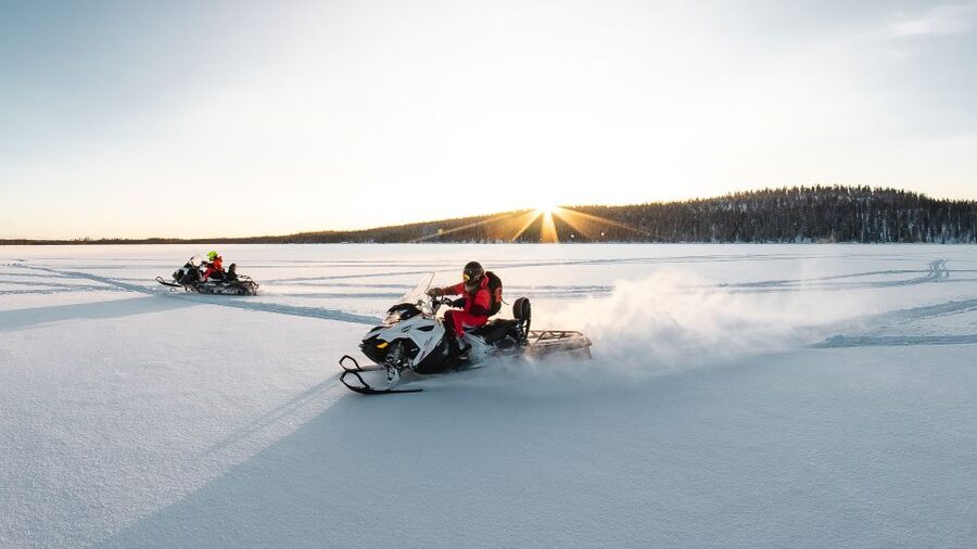 Rovaniemi: Full-Day Snowmobile Safari into the Wilderness - Getting Ready in Rovaniemi at Safartica Office