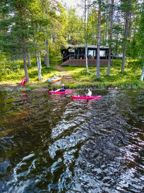 Rovaniemi: Guided Wilderness Kayaking Adventure - Getting picked up in Rovaniemi, and the 5-minute reality check