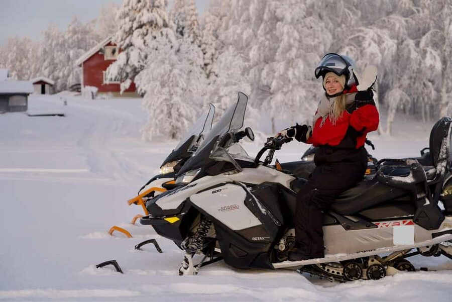 Rovaniemi: Ice Fishing and Snowmobile Tour with Snacks - Snowmobile Onto the Frozen Lake: The Best Part for Adrenaline and Photos