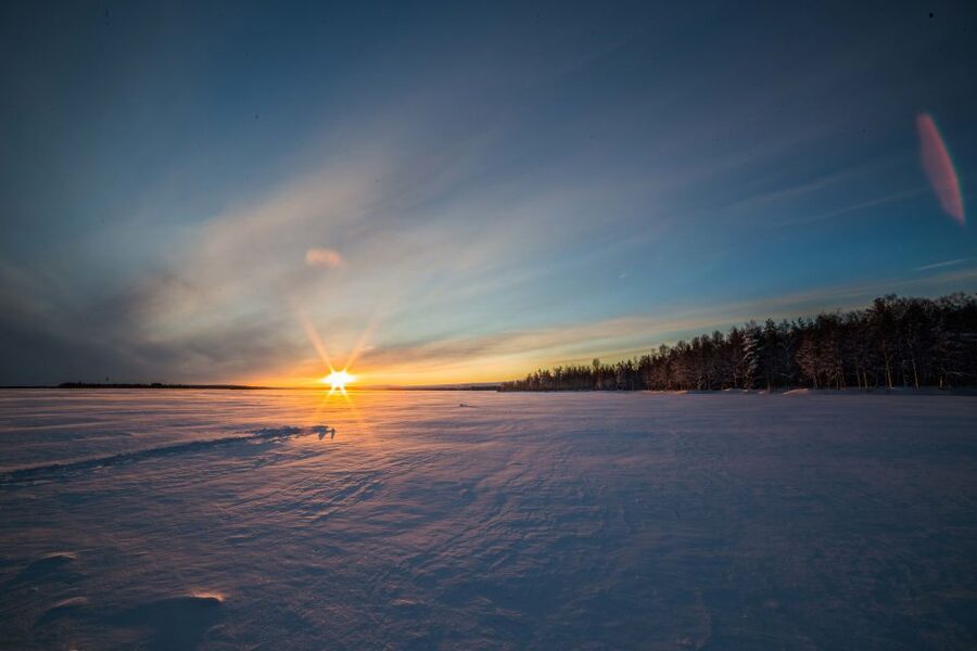 Rovaniemi: Ice Fishing on a Frozen Lake with BBQ and Photos - The Ice Fishing Lesson: How You Fish Under About 1 Meter of Ice