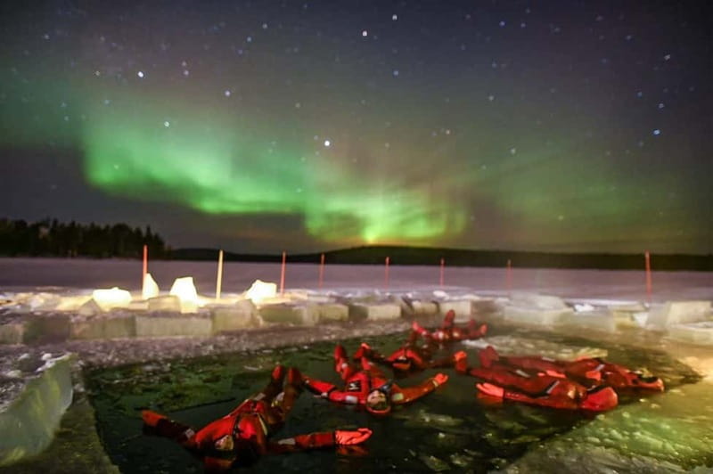 Rovaniemi: Ice Floating in Forest Lake with Aurora Borealis - Key highlights to know before you go