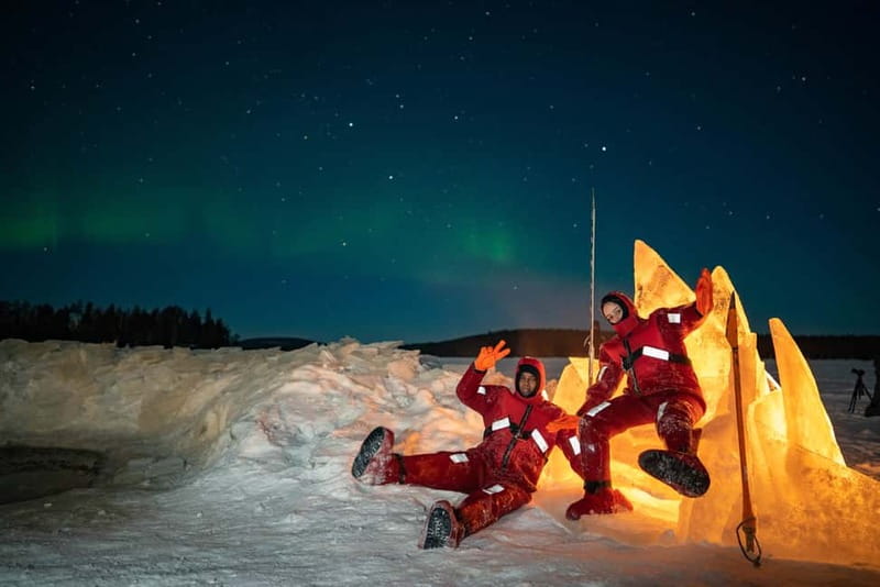 Rovaniemi: Ice Floating in Forest Lake with Aurora Borealis - The meeting point in Rovaniemi, and why no pickup matters