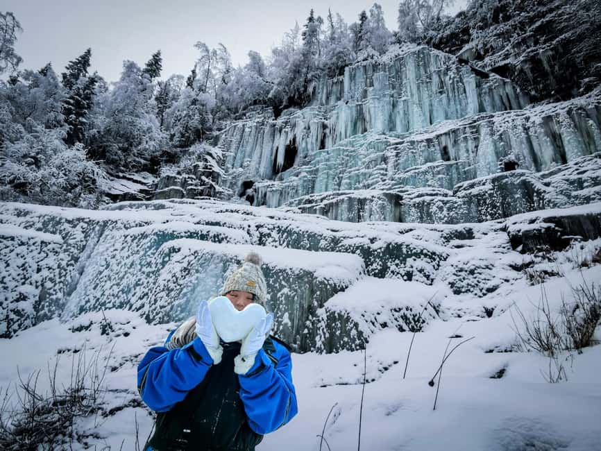Rovaniemi: Korouoma Canyon Frozen Waterfalls Hike & BBQ - What a Typical Korouoma Walk Feels Like Step by Step