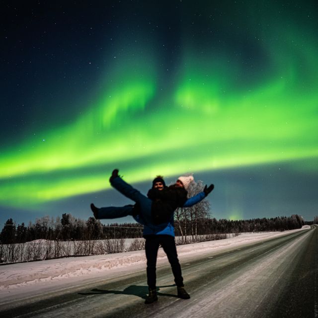 Rovaniemi: Night Sky lappish Barbecue - Winter clothing and footwear that actually works outdoors