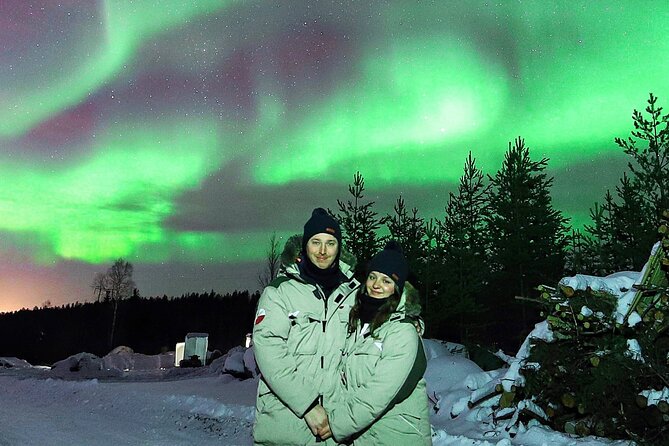 Rovaniemi: Northern Lights Group Tour - Guaranteed View - Pro Photos Sent by Email, Plus the Camera vs Eye Trick