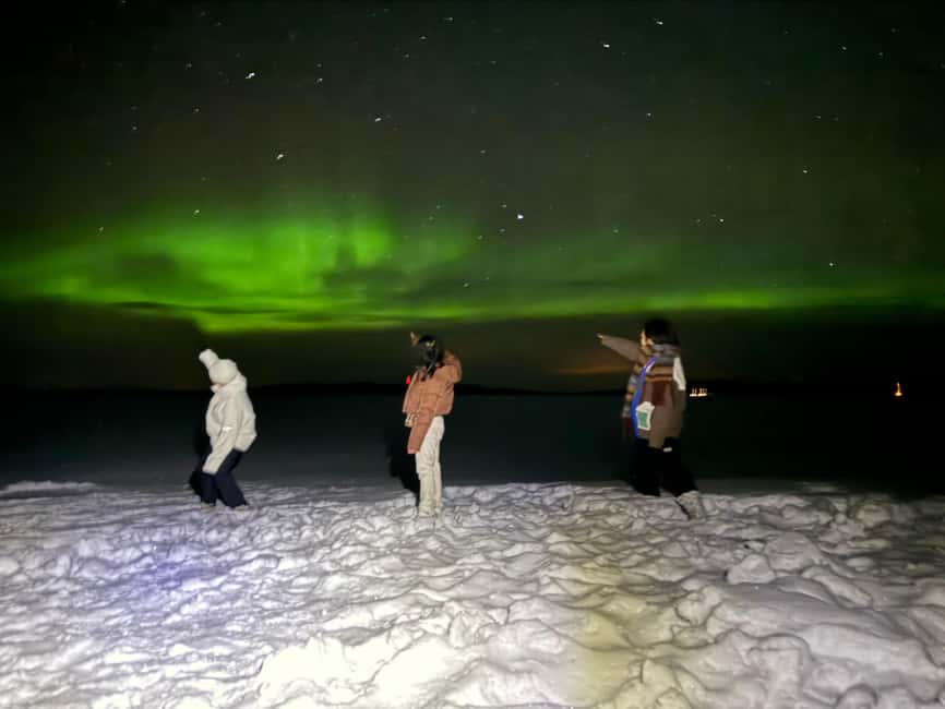 Rovaniemi:Northern Lights Hunt in Lapland Wilderness - Michael’s campfire mix of folklore and auroras science