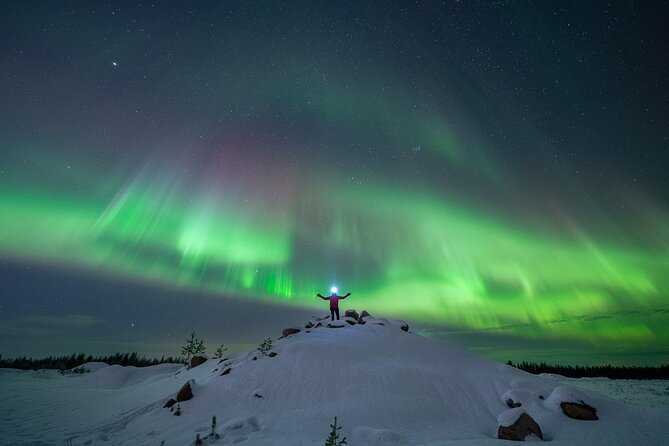 Rovaniemi Northern Lights Hunt With A Professional Photographer - Pickup in Rovaniemi, Find the Grey Ford Tourneo ERI-133