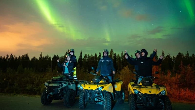 Rovaniemi: Northern Lights Quad Bike Tour - Quad bike aurora time in Lapland, why it works