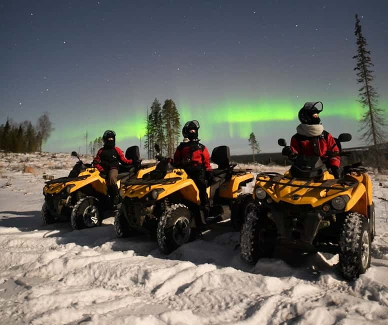 Rovaniemi: Northern Lights Quad Bike Tour - Northern Lights odds, and how the guide improves them