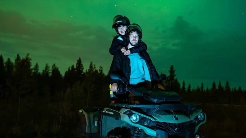 Rovaniemi: Northern Lights Quad Bike Tour - The 3-hour plan, from pickup to the last light