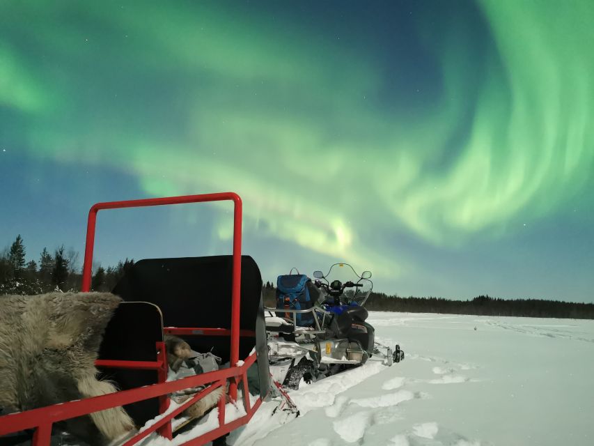 Rovaniemi: Northern Lights Sledge Ride - How the Northern Lights hunt works when skies are unpredictable