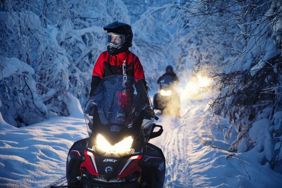 Rovaniemi: Northern Lights Snowmobile Tour - Campfire Time, Snacks, and the Human Part of Lapland