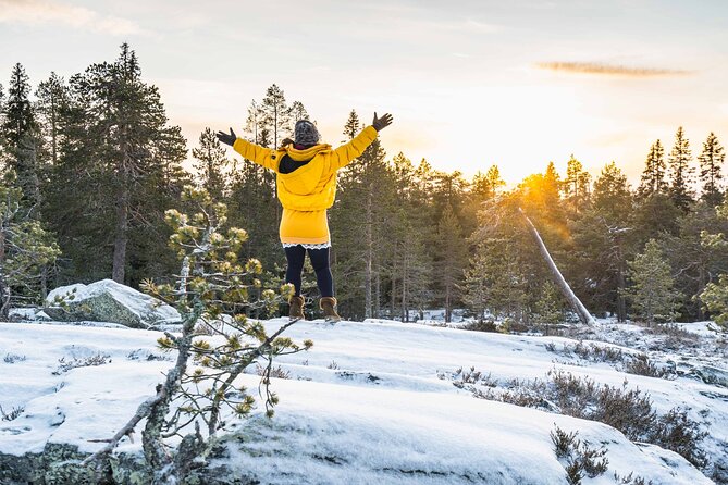 Rovaniemi photography tour - Stop 3: Ounasvaaran Lookout for Bigger Winter Views