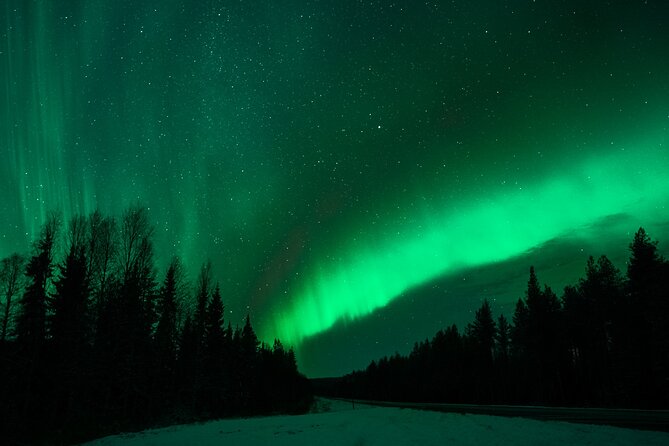 Rovaniemi: Private Aurora Tour with Guaranteed Sightings - Stop 1 in Rovaniemi: the night’s aurora search rhythm