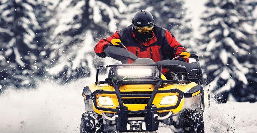 Rovaniemi: Quad Bike Ride and Ice Fishing - The campfire BBQ, warm food after cold air