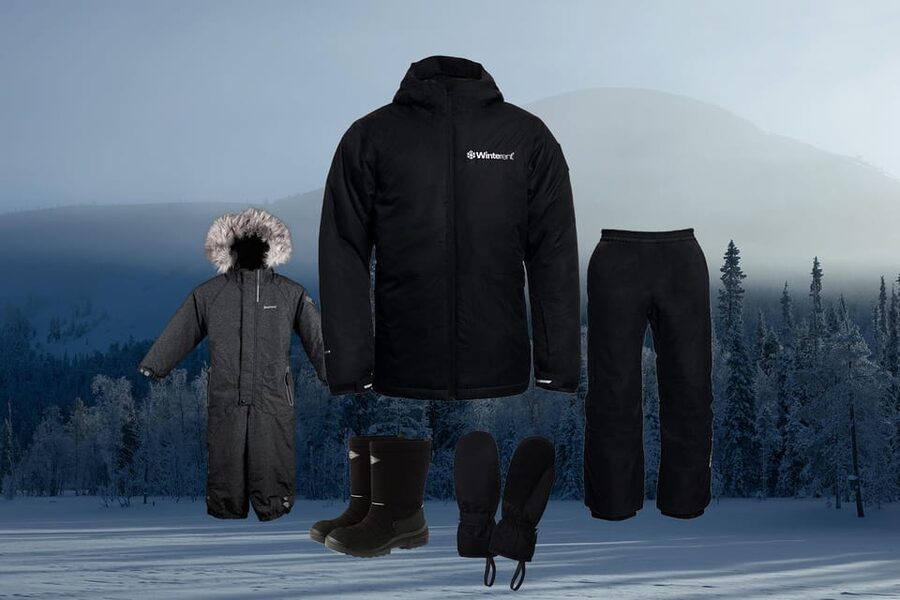 Rovaniemi: Rent Winter Clothing Sets - Sizing without stress, the measurements they request