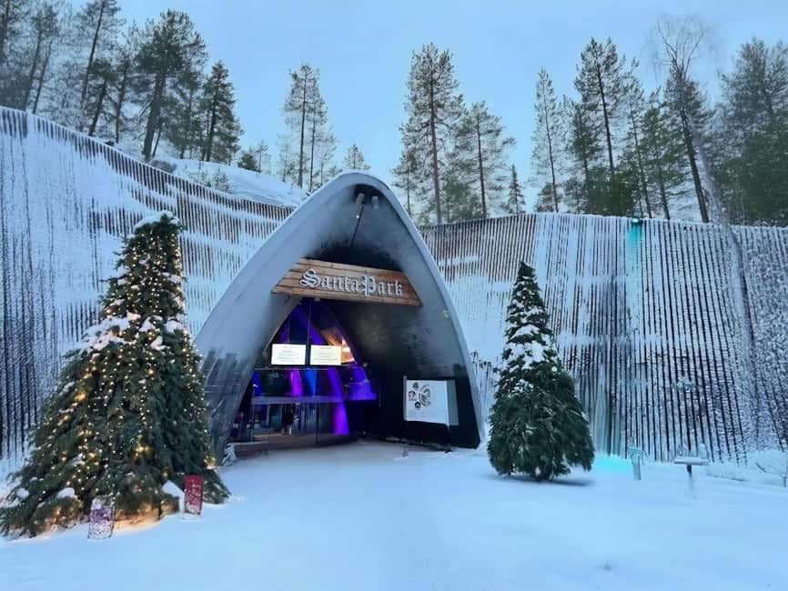 Rovaniemi: Santa Claus Village and Santa Park Day Trip - Key things to know before you go
