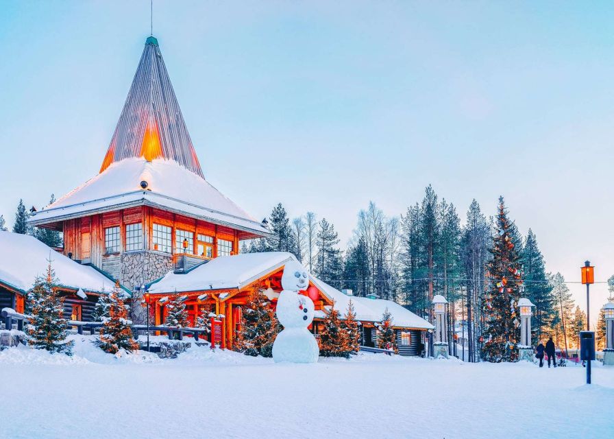 Rovaniemi: Santa Claus Village Visit with Hotel Pickup - The Arctic Circle line crossing, plus that camera moment