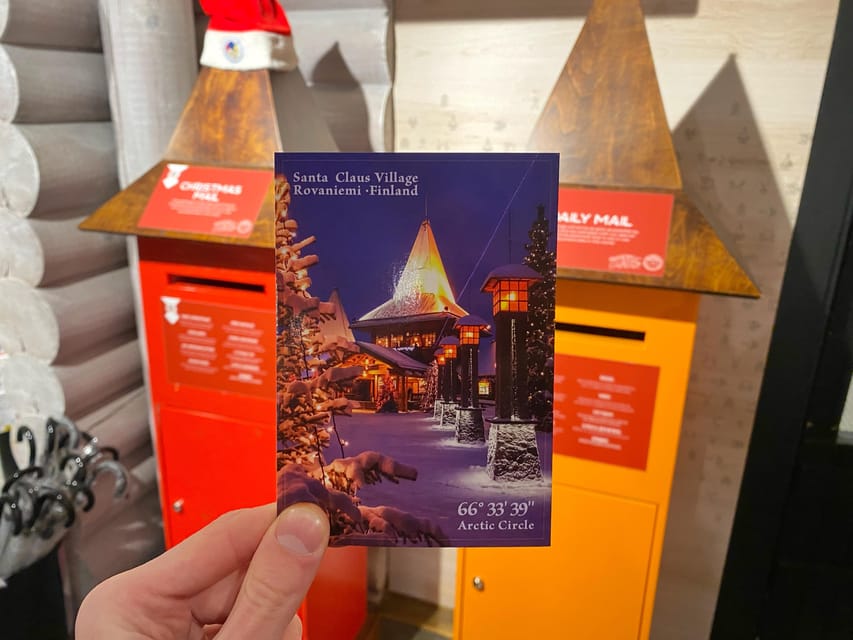 Rovaniemi: Santa Claus Village w/ Husky & Reindeer Sled Ride - Santa Claus Village with Arctic Circle vibes and Santa’s Post Office