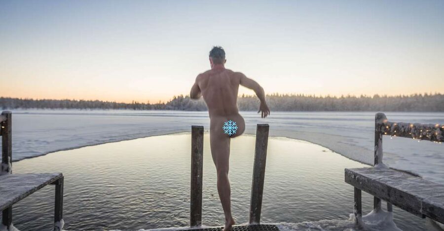 Rovaniemi: Sauna & Ice Swimming Tour with Dinner and Aurora - Inside the Wood-Burning Sauna: Heat Purifies, Routine Protects