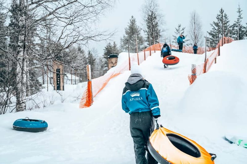 Rovaniemi: Snow Tour with Huskies, Reindeer, & Mini Scooters - Snowshoeing and Cross-Country Skiing: Trying Winter Sports Without Feeling Panicked