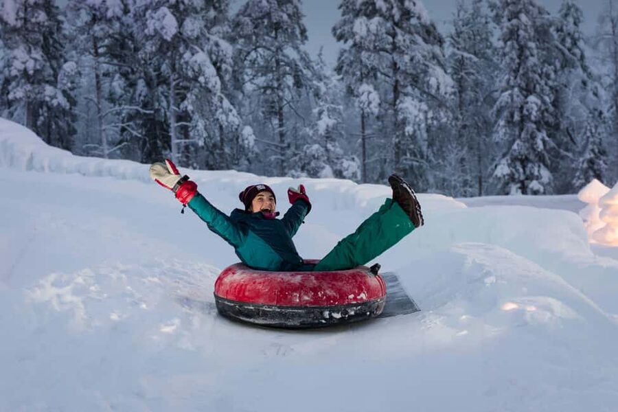 Rovaniemi: SnowGlow Winterpark Entry Ticket - Entering the winter zones: how the park keeps you busy