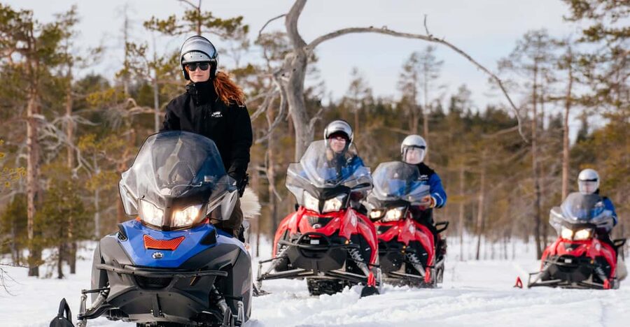 Rovaniemi: Snowmobile Safari into the Wilderness - From Rovaniemi Pickups to Apukka Resort: How Smooth Is the Start?