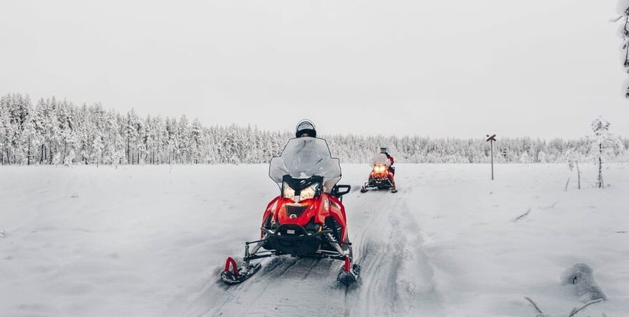 Rovaniemi: Snowmobile Safari into the Wilderness - The Pre-Ride Lesson: You Learn Fast, Then You Actually Go