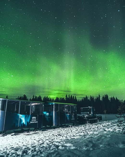Rovaniemi: Snowtrain to Northern Lights Camp - Campfire time at a traditional hut, plus the Arctic stories that give the night meaning