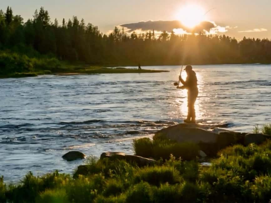 Rovaniemi: Summer & Autumn Fishing Tour in Lapland & BBQ - Fishing in Lapland’s long-light summers and golden-autumn skies