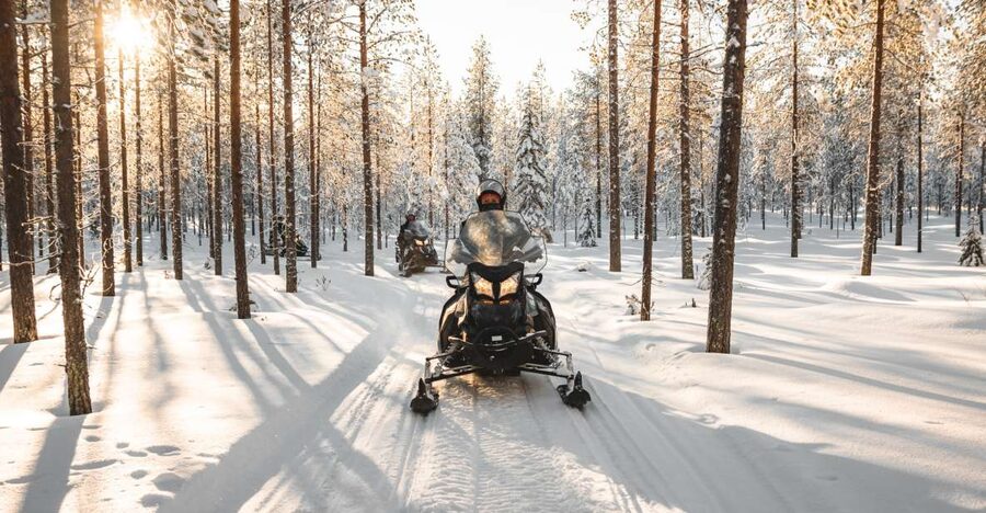 Rovaniemi: Sunrise Electric Snowmobile Tour with Snacks - The Frozen Lake Drive: Quiet, Clear, and Skill-Building