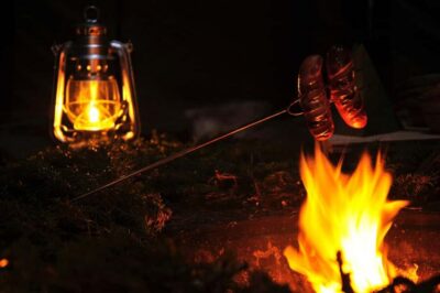 5km Husky Safari with Snacks and Campfire