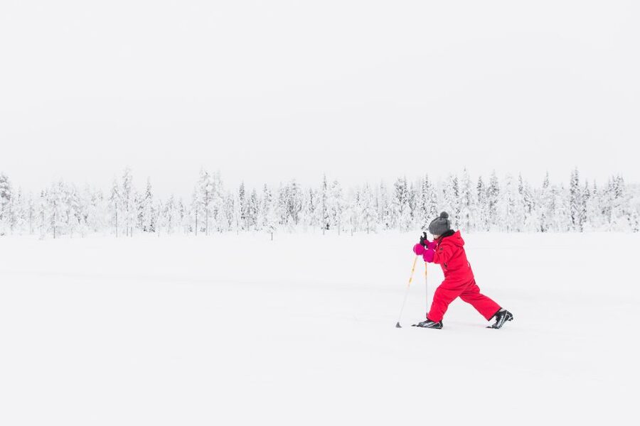 Ruka: Cross-country skiing - Where you start: meeting point and optional pick up in Ruka