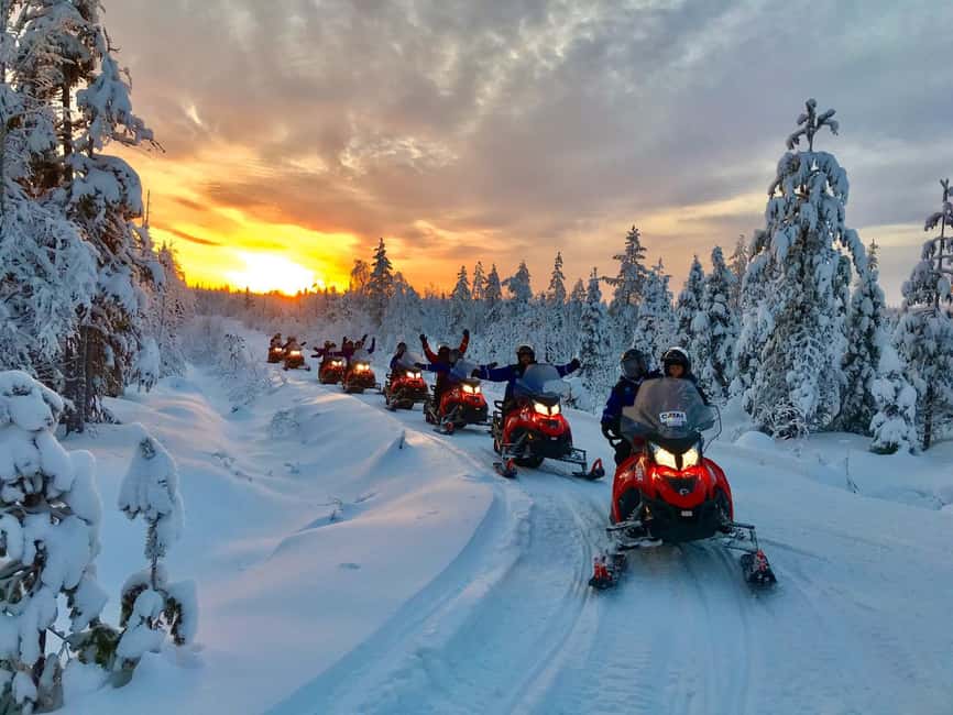 Ruka: Scenery Snowmobile Safari - Key highlights you will feel right away
