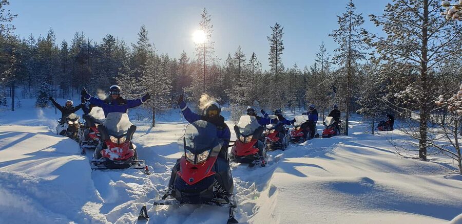 Ruka: Scenery Snowmobile Safari - What this Ruka snowmobile safari is really about