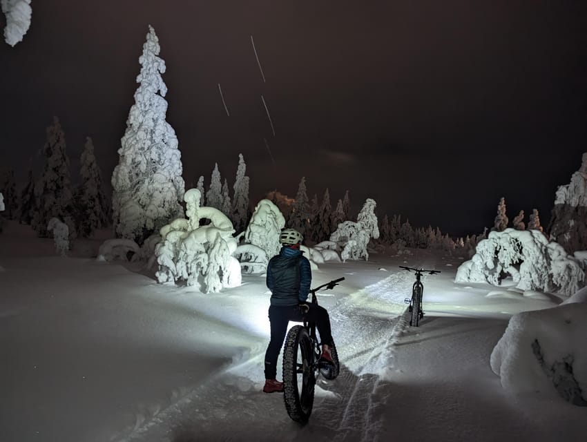 Saariselkä: Guided Fatbike Tour - The warm drink stop, and why it is not just a perk