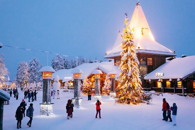 Santa Claus Village, Husky and Reindeers Combo Safari - Reindeer Yard: A Sleigh Ride Plus Farm Time