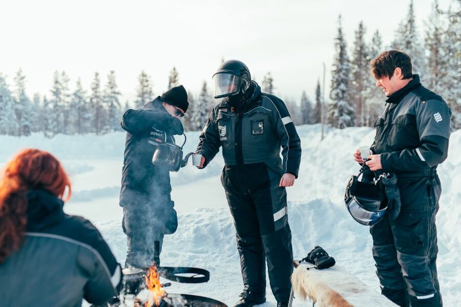 Sirkka: Levi Ice-Karting Experience with Optional Transfer - What the track time feels like, especially when cold bites