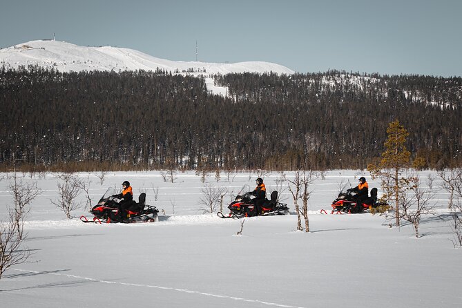 Snowmobile Safari into the Nature in Levi - The Wild Break for Hot Drinks and Sweet Snacks: The Best Part You Might Skip Mentally