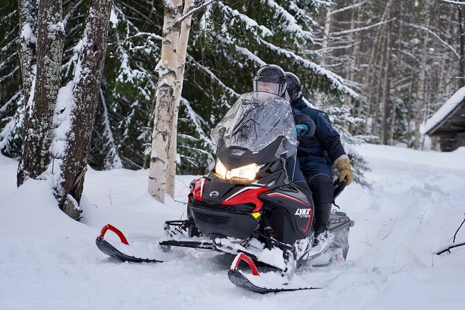 Snowmobile Safari to the Wilderness - Rovaniemi Snowmobile Safari, the big picture in 5 hours