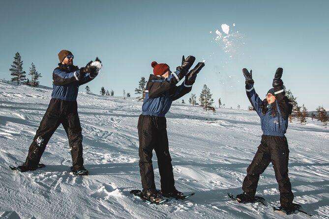 Snowshoe Fun - Meeting at Safartica: where your snowshoe afternoon begins